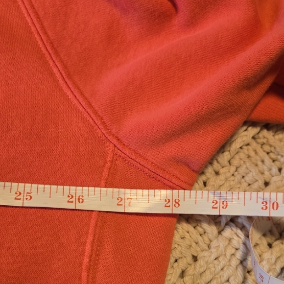 Nike Coral Crewneck Sweatshirt with White Swoosh - Picture 4 of 6